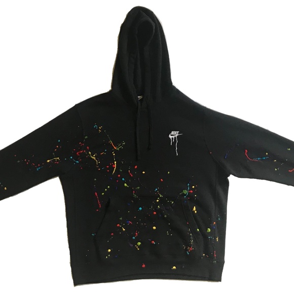 nike sweatshirt with jewellery embroidery